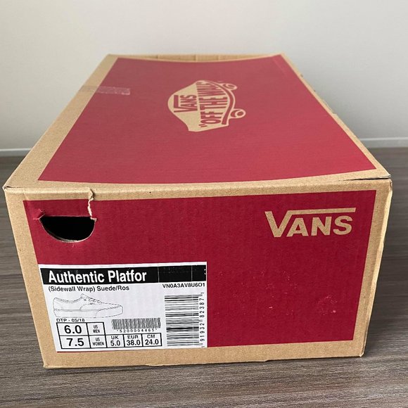 Vans Authentic Platform Sidewall Wrap Shoes - Picture 13 of 16